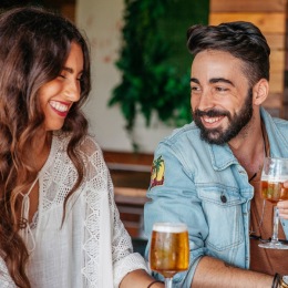 friends having drinks